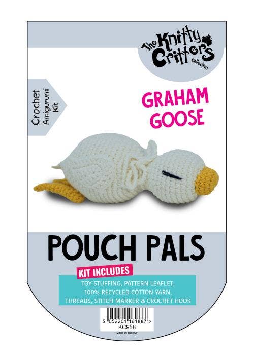 Knitty Critters - Pouch Pals - Graham Goose